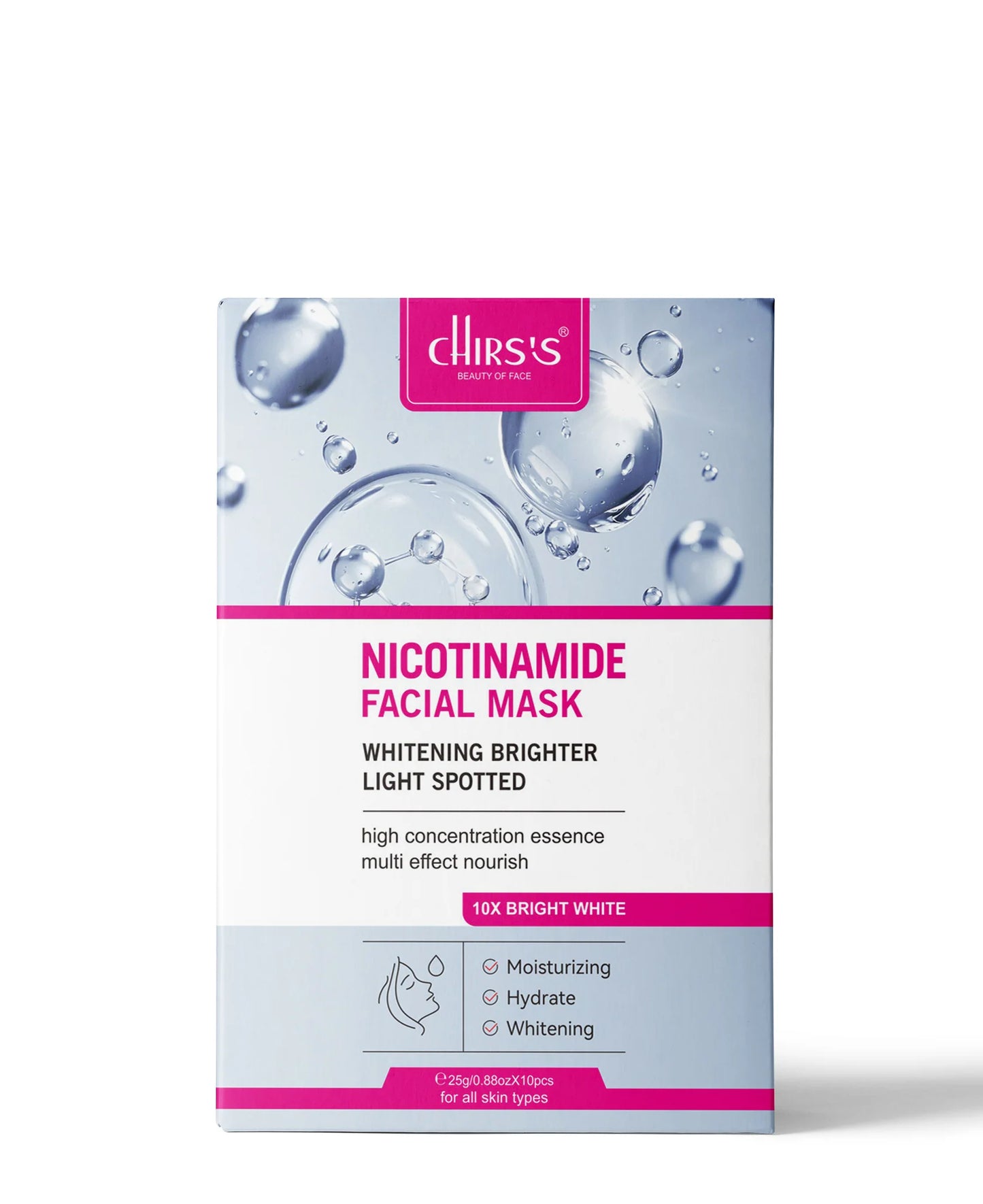 Chirss Nicotinamide Facial Mask
