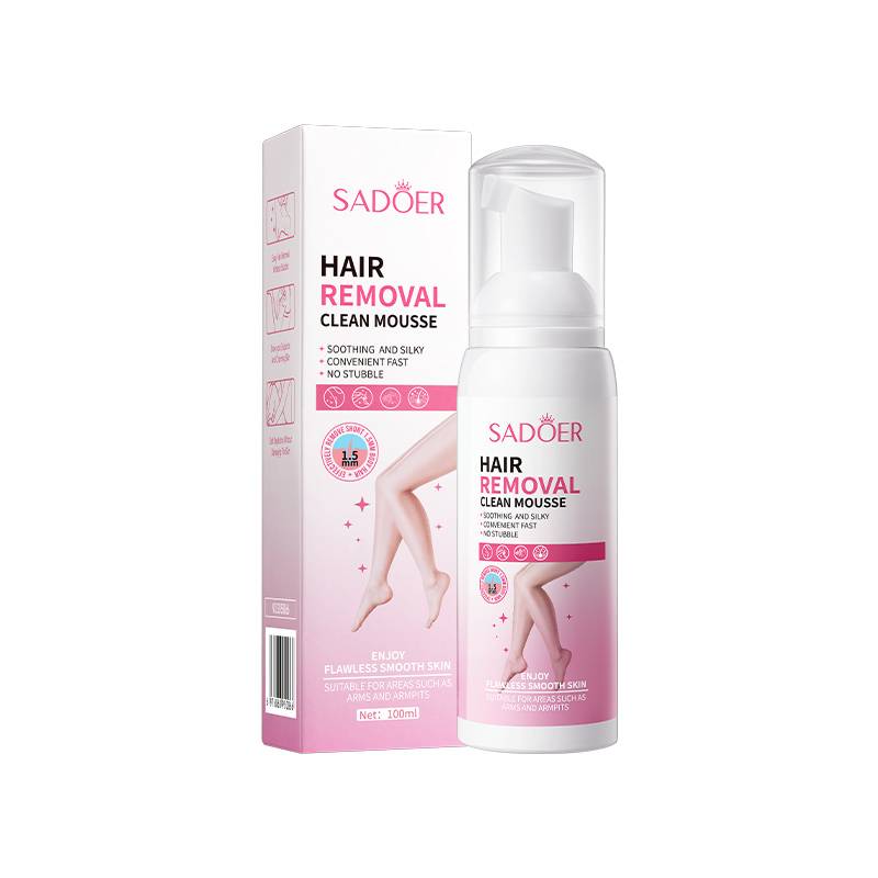 SADOER Hair Removal Clean Mousse Gentle Non-Irritating Hair Removal Cream 100ml