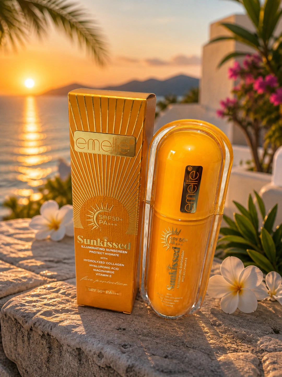 Emelie Sunscreen SPF 50  Sun Protection UV Protection face Cream 30ml