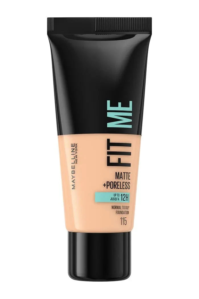 Maybelline Fit Me Matte & Poreless Face Foundation 115 Ivory