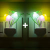 Romantic Colorful Sensor LED Mushroom Night Light