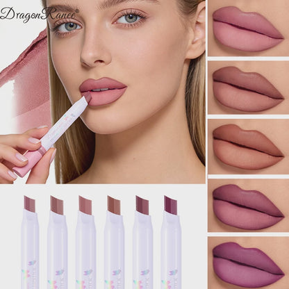 Dragon Ranee 6-Color Two-Tone Matte Lipstick Pen