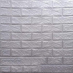 3D Embossed Wall Brick Sheet Panel Waterproof Foam Indoor Wall Tile