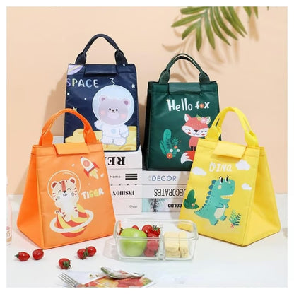 Portable Thermal Insulated Kids Lunch Box Food Bag 21321