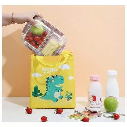 Portable Thermal Insulated Kids Lunch Box Food Bag 21321