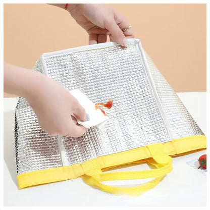 Portable Thermal Insulated Kids Lunch Box Food Bag 21321