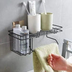 Convenient Bathroom Wall Caddy Shelf Organizer