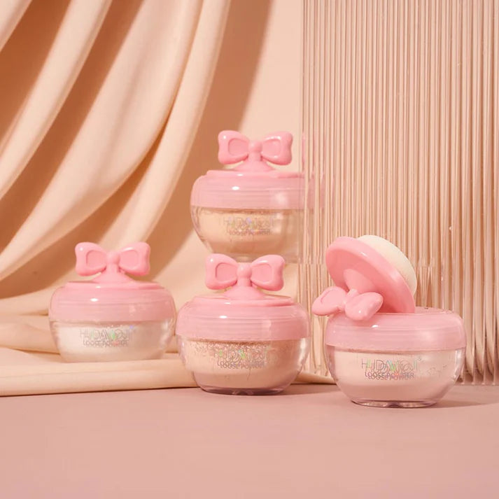 Hudamoji Bow Loose Face Powder