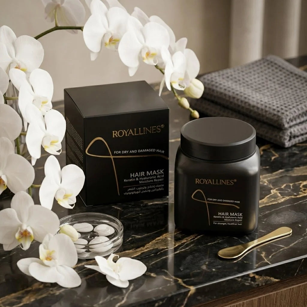 Royallines Keratin Hyaluronic Acid Moisture Repair Hair Mask