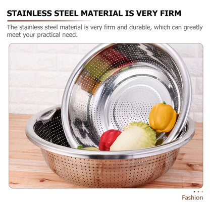 Stainless Steel Fruit Colander Sink Strainer Basket