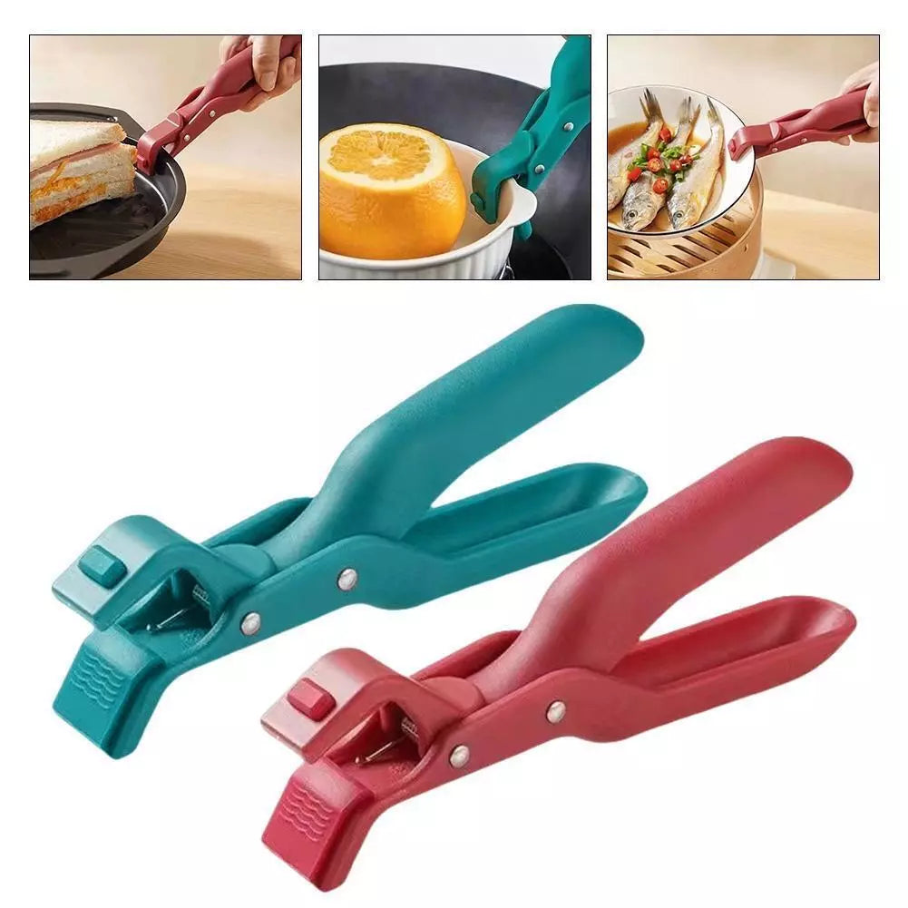 Multipurpose Anti-Scald Bowl Holder Clip For Kitchen Non-Slips Clip