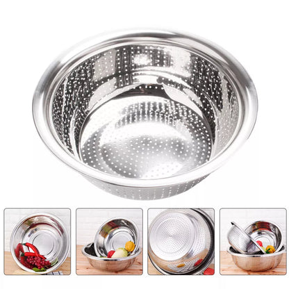 Stainless Steel Fruit Colander Sink Strainer Basket