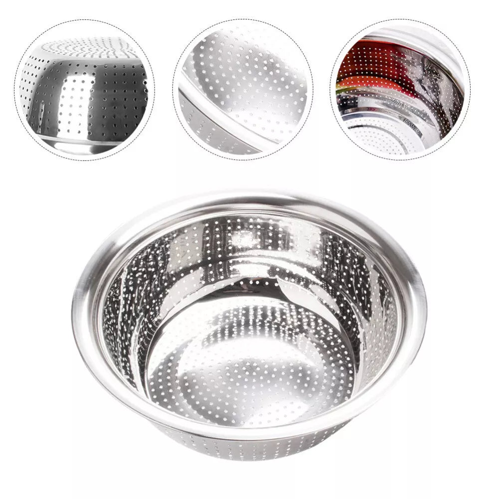 Stainless Steel Fruit Colander Sink Strainer Basket