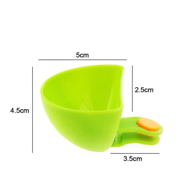 Sauce Dip Container With Holders Clip-On Bowl 4pcs