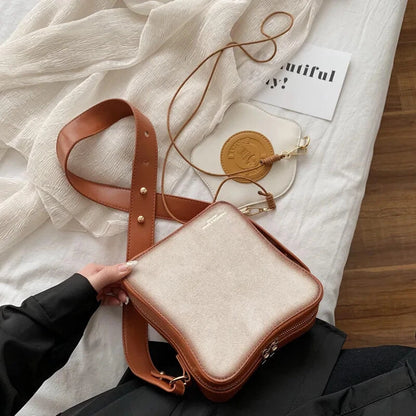 Fried Egg Toast Cross-Border Bag Creative Design Novel Fashionable Egg Bread Shoulder Bag