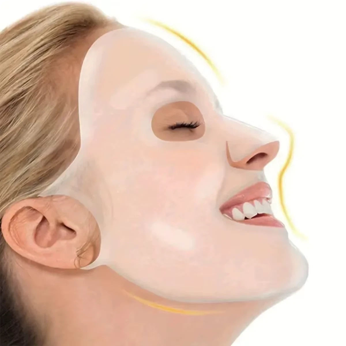 Reusable Silicone Facial Mask Cover