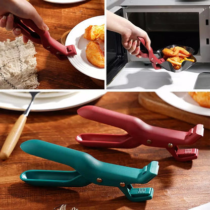 Multipurpose Anti-Scald Bowl Holder Clip For Kitchen Non-Slips Clip