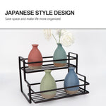 2 Tier Spice Seasoning Rack Iron Material