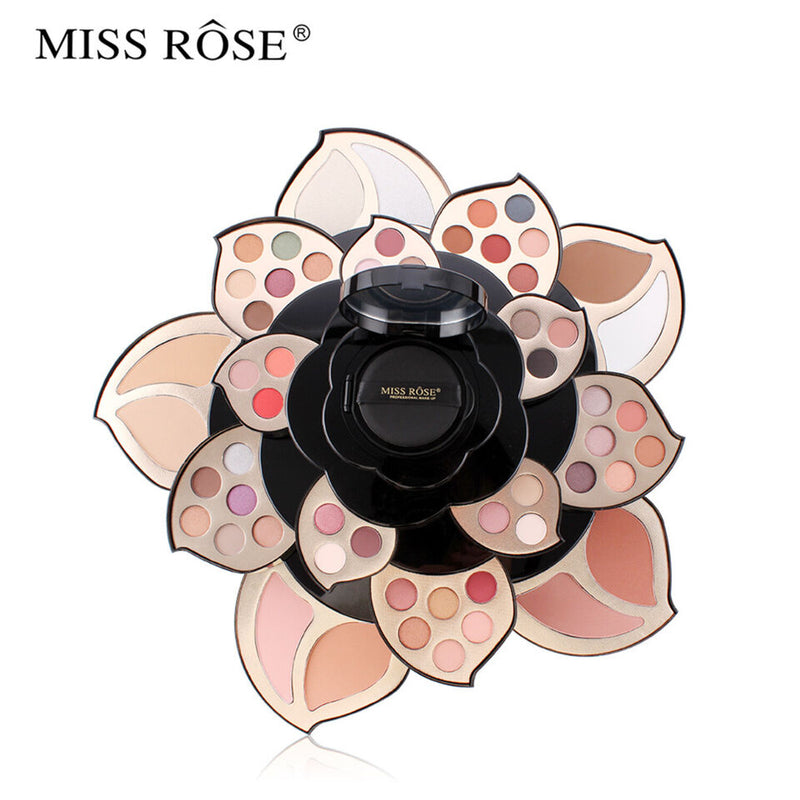 MISS ROSE Professional Make Up Kit 45 Color Flower Eyeshadow Palette