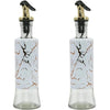 Multipurpose Marble Print Oil And Vinegar Dispenser Bottle 300ml