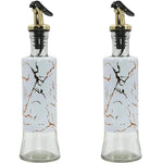 Multipurpose Marble Print Oil And Vinegar Dispenser Bottle 300ml