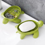 Cute Turtle Draining Soap Holder Sponge Holder