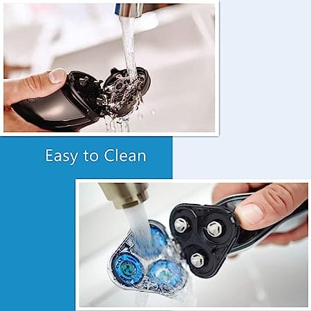 Portable And Rechargeable Triple Razor Shaver Trimmer