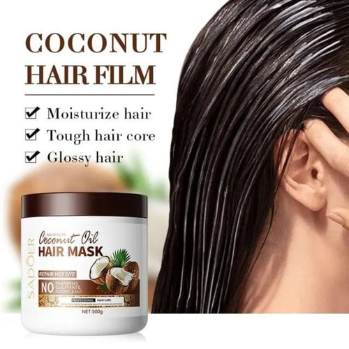SADOER Nourishing Coconut Oil Repairing Hair Mask 500g