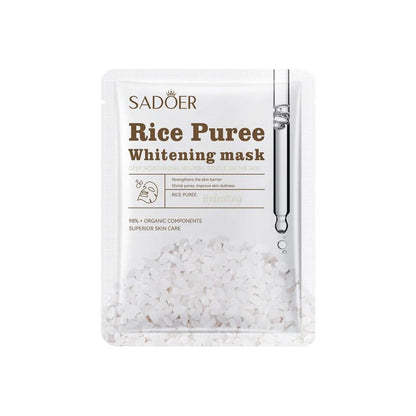 Sadoer Rice Puree Whitening Facial Mask