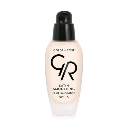 Golden Rose GR Satin Smoothing Matte Liquid Fluid Foundation SPF15