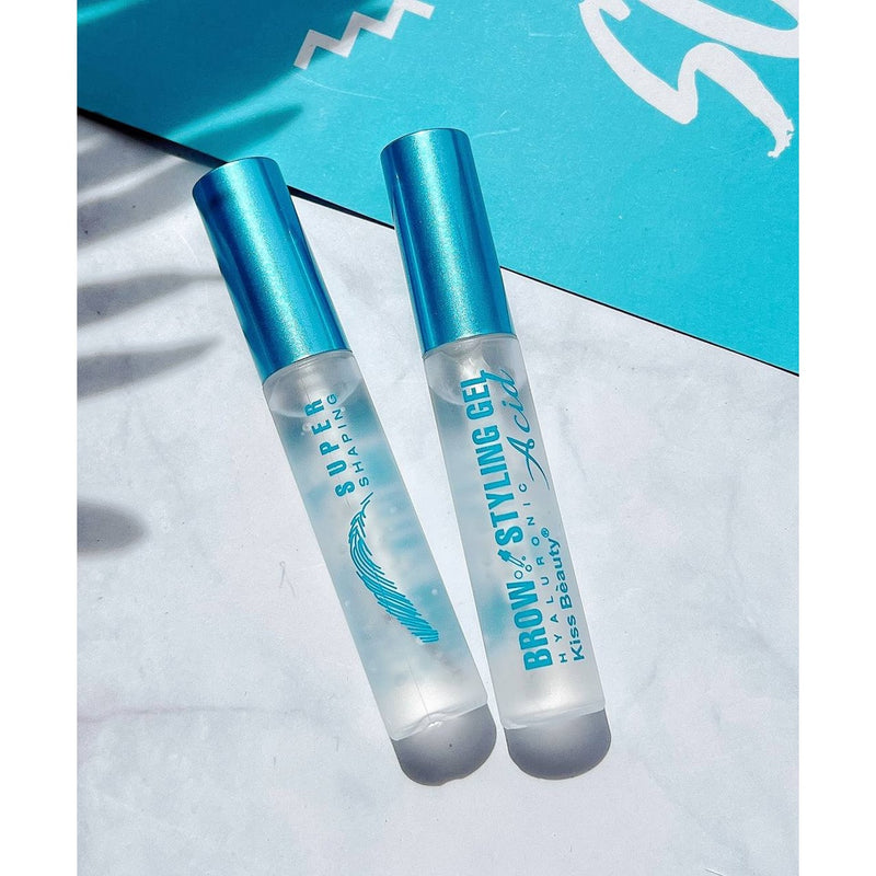 Kiss Beauty Eye Brow Styling Gel And Transparent Mascara Super Shaping