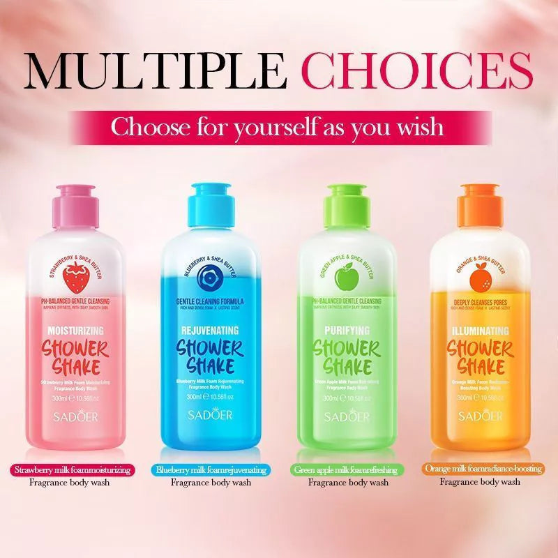 SADOER Shower Shake Fragrance Body Wash 300ml