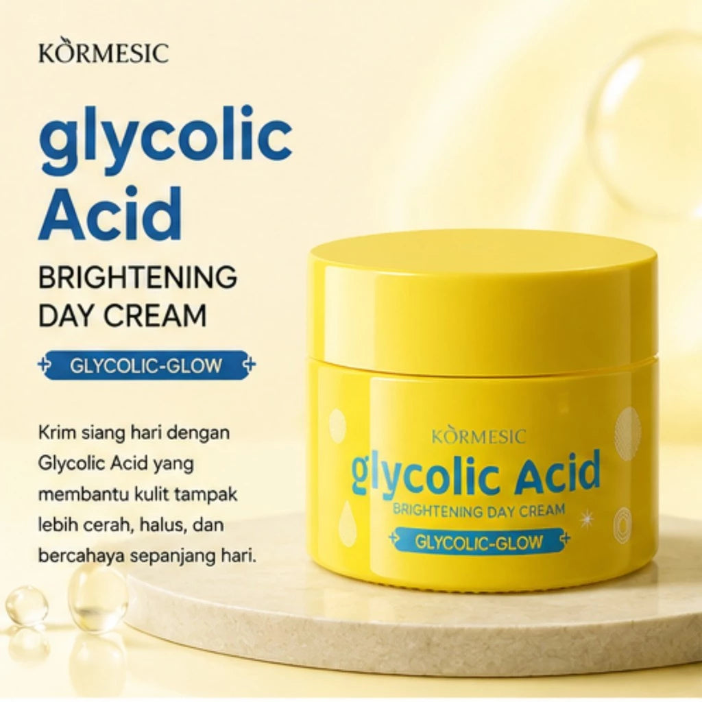 KORMESIC 7% Glycolic Acid Brightening Day Cream 30g