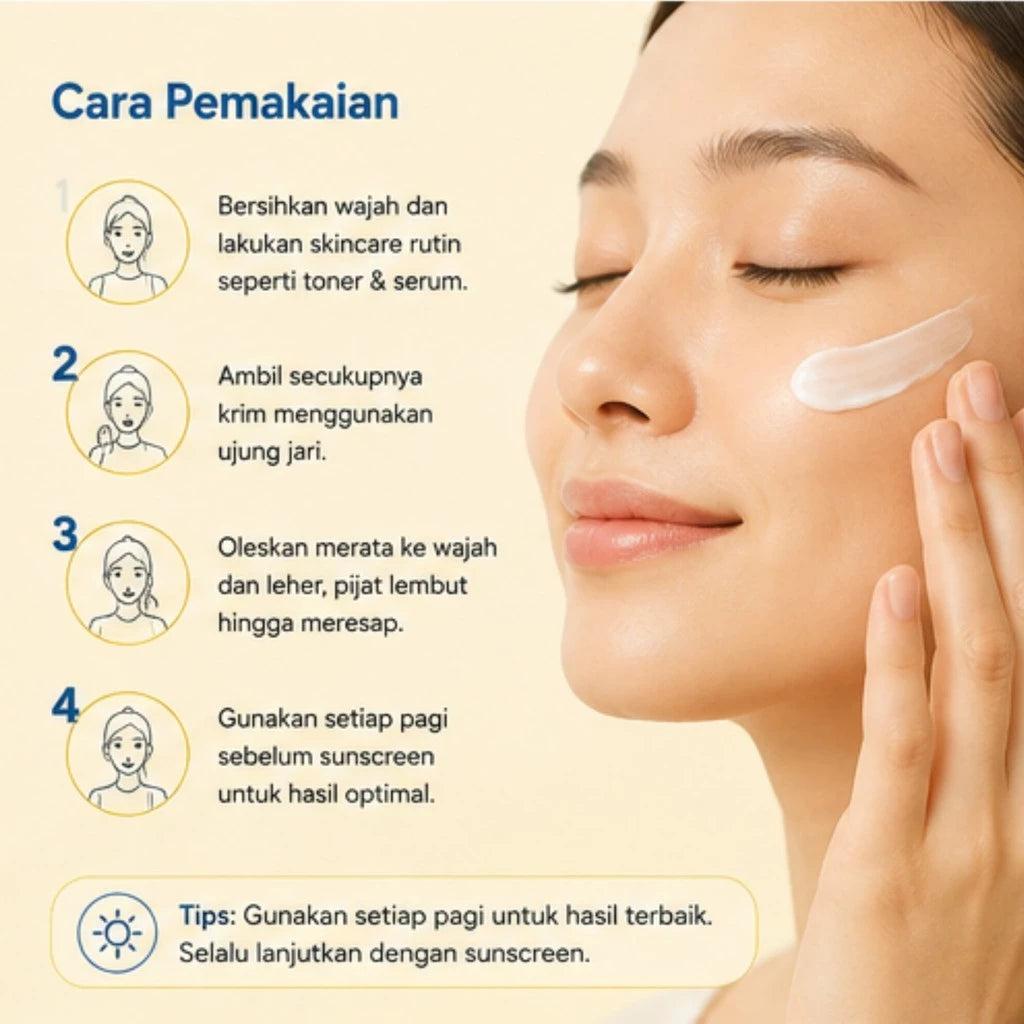 KORMESIC 7% Glycolic Acid Brightening Day Cream 30g
