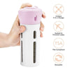 4 in 1 Travel Bottle Dispenser Leak Proof Refillable Toiletry Container Dispenser