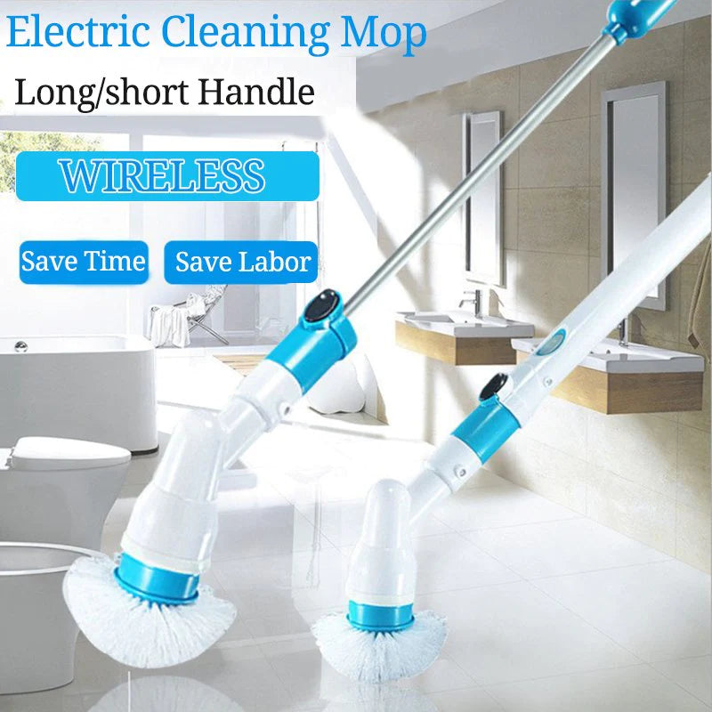 Spin Scrubber Tiles Cleaning Brush