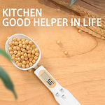 Portable Electric Digital Measuring Kitchen Scale Spoon