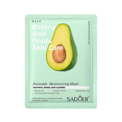 Sadoer Botany And Fruits Avocado Moisturizing Face Sheet Mask