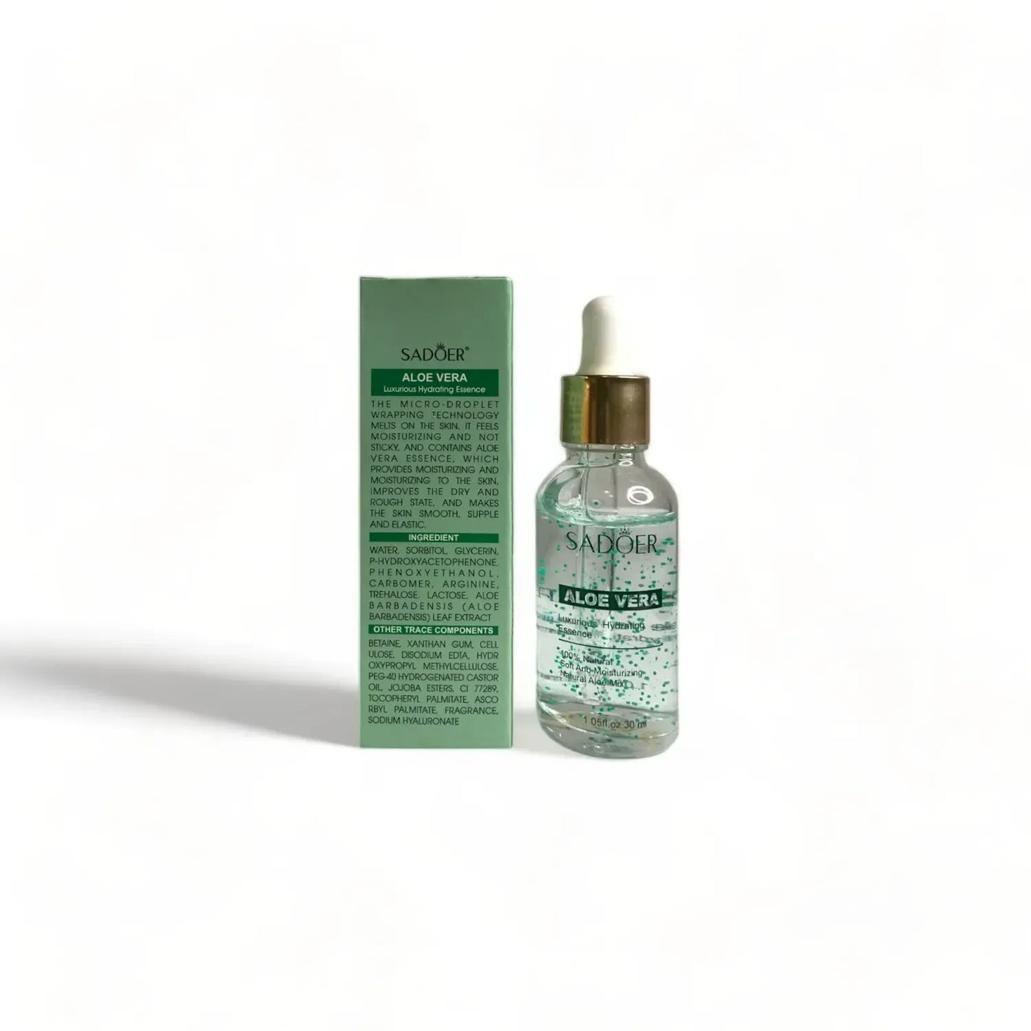 Sadoer Aloe Vera Hydrating Moisturizing Revitalizing Skin Care Serum
