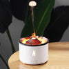 Portable New Fine Fog Volcanic Flame Aroma Diffuser Essential Oil Lamp USB Air Humidifier Night Light