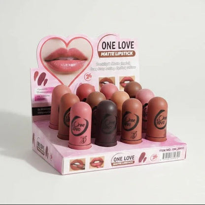 One Love Matte Lipstick Pack of 12