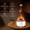 Portable New Volcanic Flame Aroma Diffuser Essential Oil Lamp USB Air Humidifier Night Light