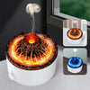 Portable New Volcanic Flame Aroma Diffuser Essential Oil Lamp USB Air Humidifier Night Light