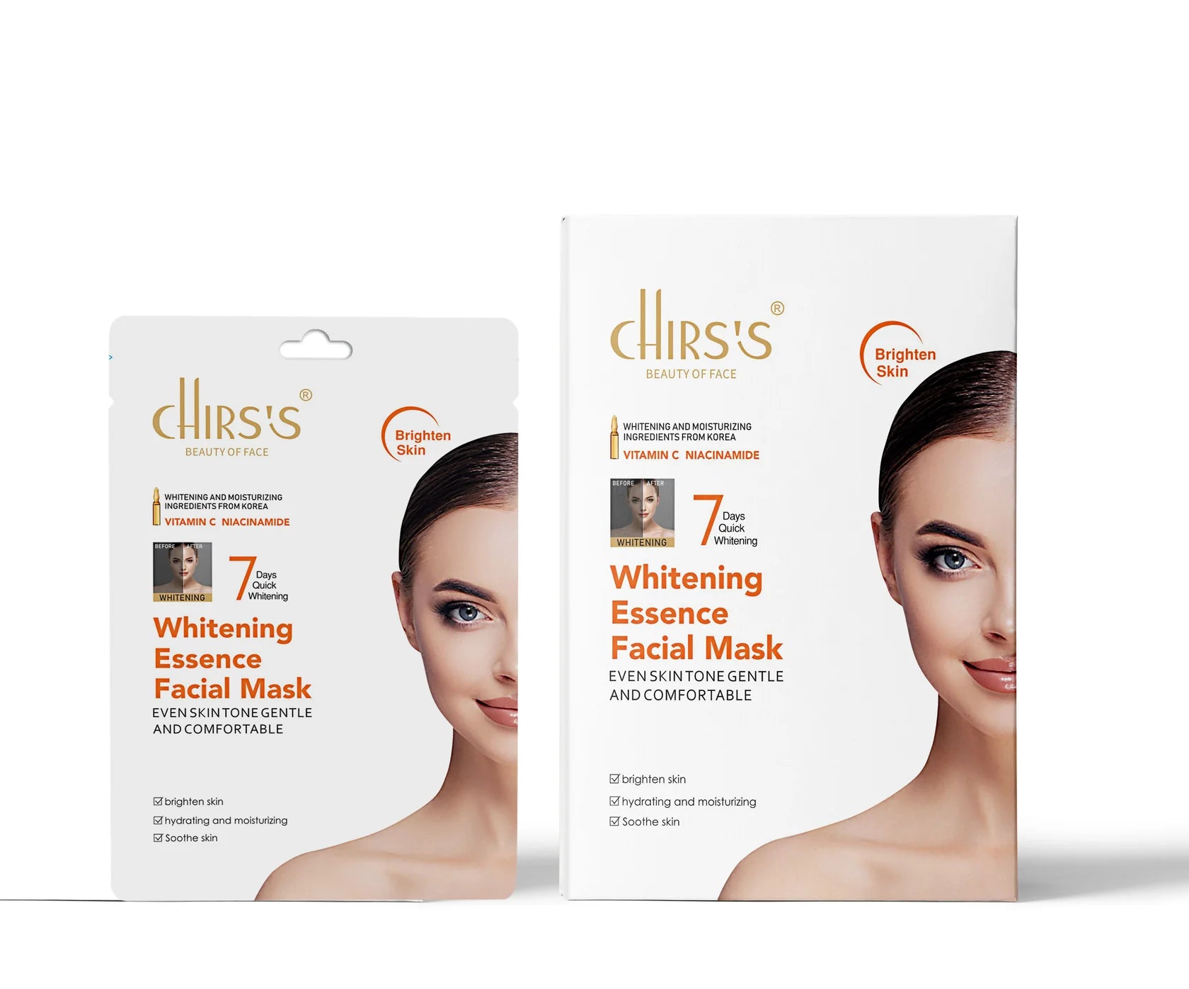 Chirss Whitening Essence Facial Mask