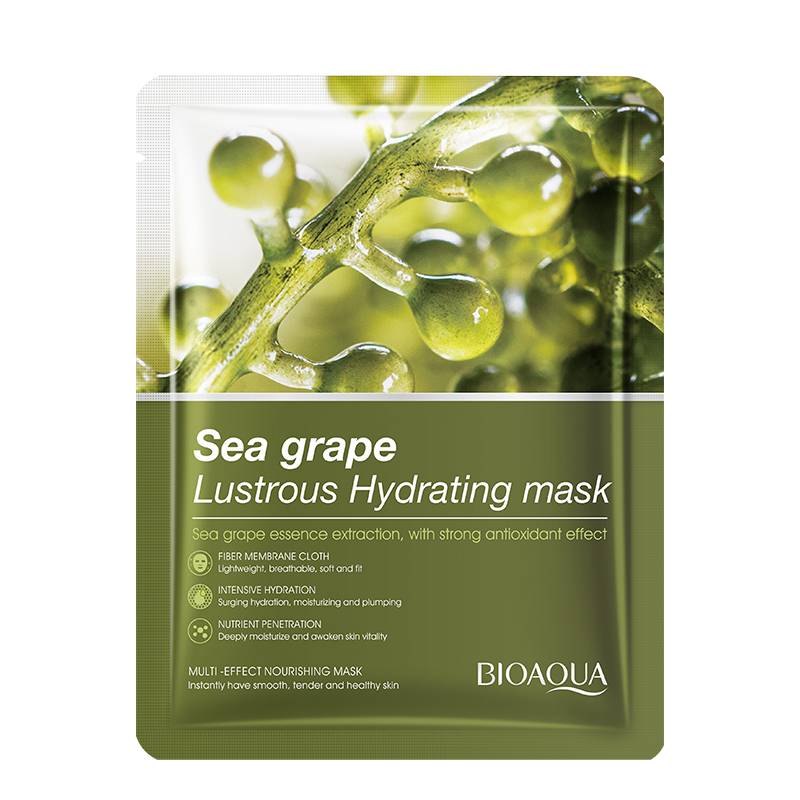 BIOAQUA Sea Grape Lustrous Hydrating Facial Mask Hydrating Moisturizing Mask
