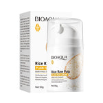 BIOAQUA Rice Raw Pulp Plain Face Cream Uniformly Modify Skin Tone Natural Brightening Concealer Moisturizing 50g