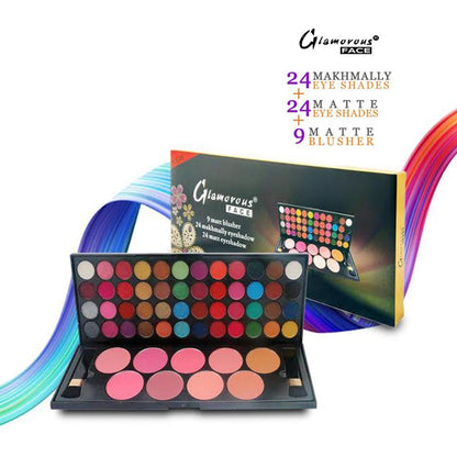 Glamorous Face 24+24+9 Matte, Makhmally Eyeshadow Palette