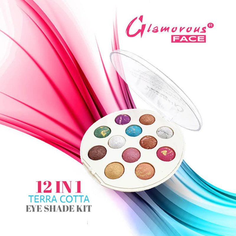 Glamorous 12 Color Tera Cotta Eyeshade