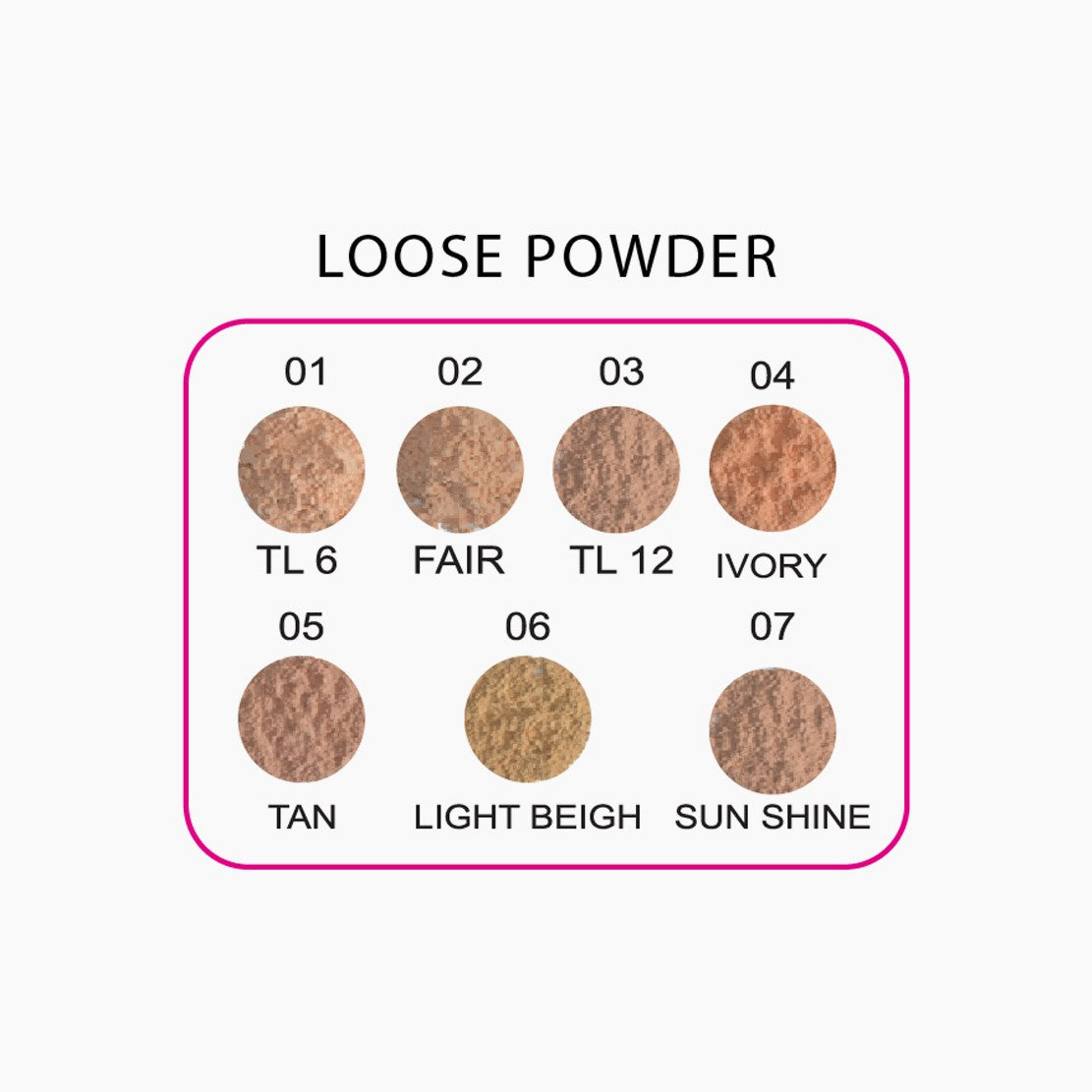 Glamorous Face Fixing Loose Powder