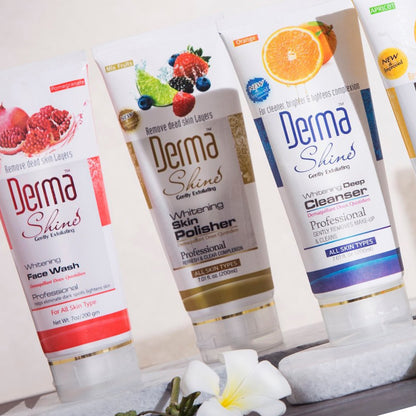 Derma Shine Fruit Facial Kit Pack Of 6